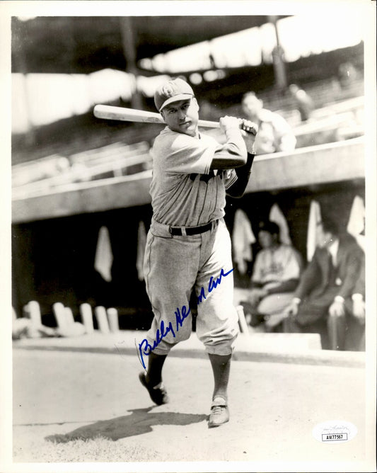 Billy Herman HOF Signed/Autographed 8x10 Photo Brooklyn Dodgers JSA 191424