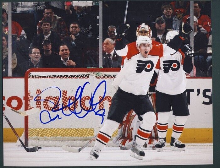 Scottie Upshall Flyers Signed/Autographed 8x10 Photo PASS 120307