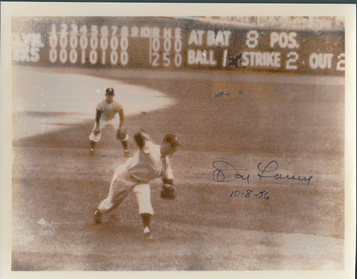 Don Larsen Signed/Autographed Yankees 8X10 Photo 128620