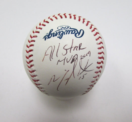 Miguel Abreu inscr AA "All Star MVP 2009" Signed OML Baseball 139326