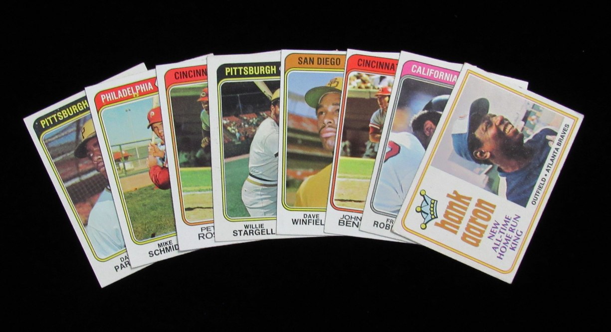 1974 TOPPS Baseball Complete Set +Traded & Team Checklist Set Winfield RC 189318