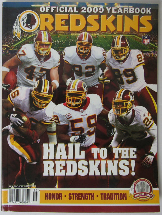 2009 Washington Redskins Football Official Yearbook 145638