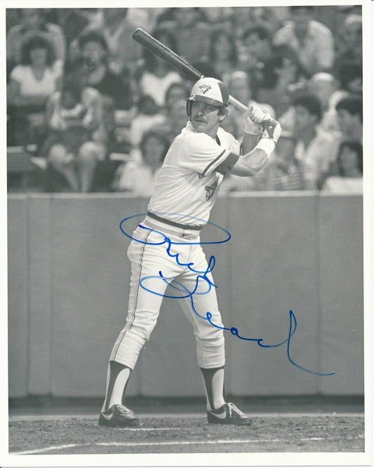 Rick Leach Blue Jays Signed/Autographed 8x10 Photo PASS 125726