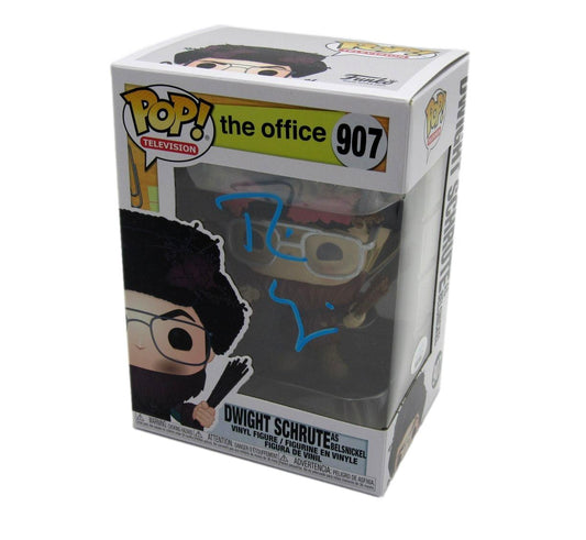 Rainn Wilson Autographed Funko Pop! #907 Figurine "The Office" JSA 184716