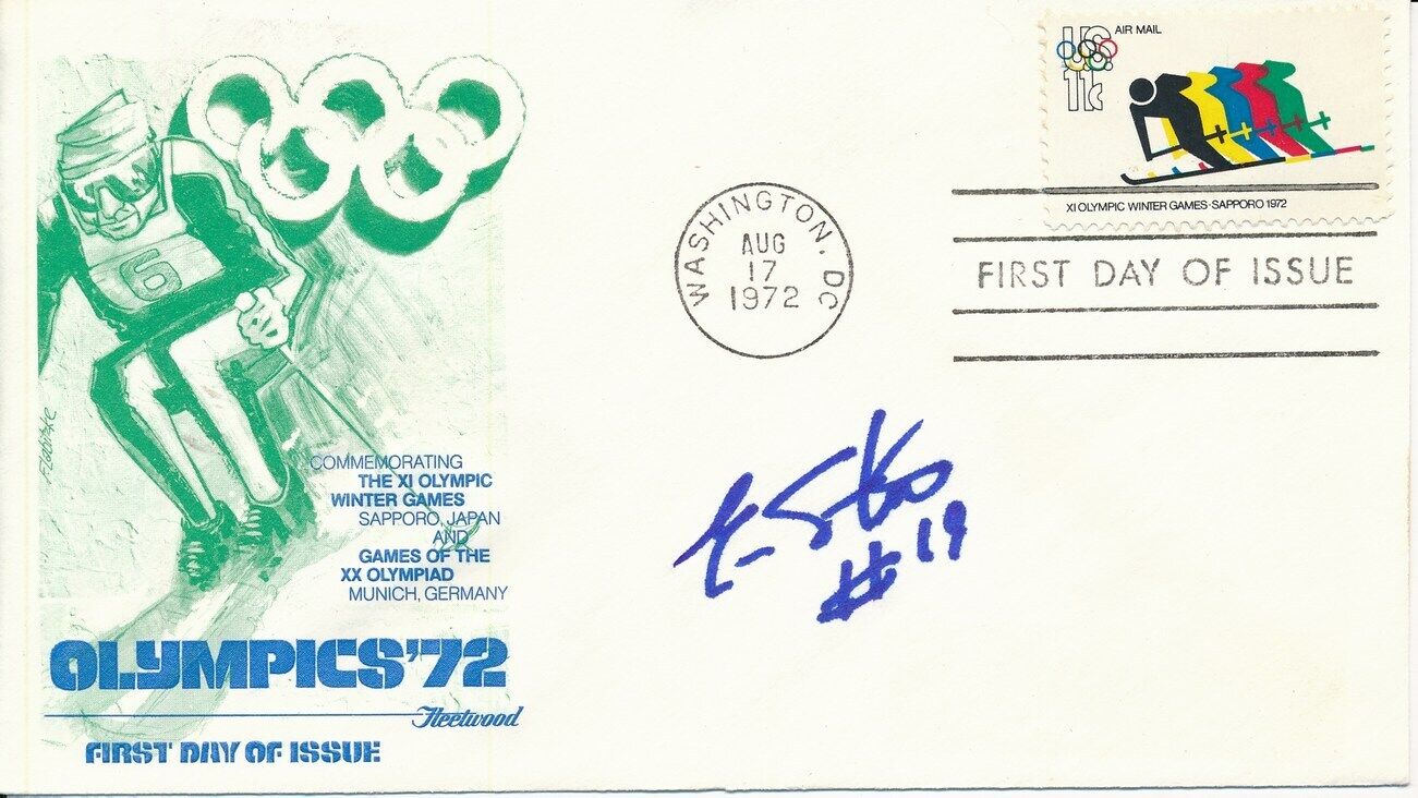 Eric Strobel 1980 USA Miracle on Ice Hockey Signed First Day Cover/FDC 151300