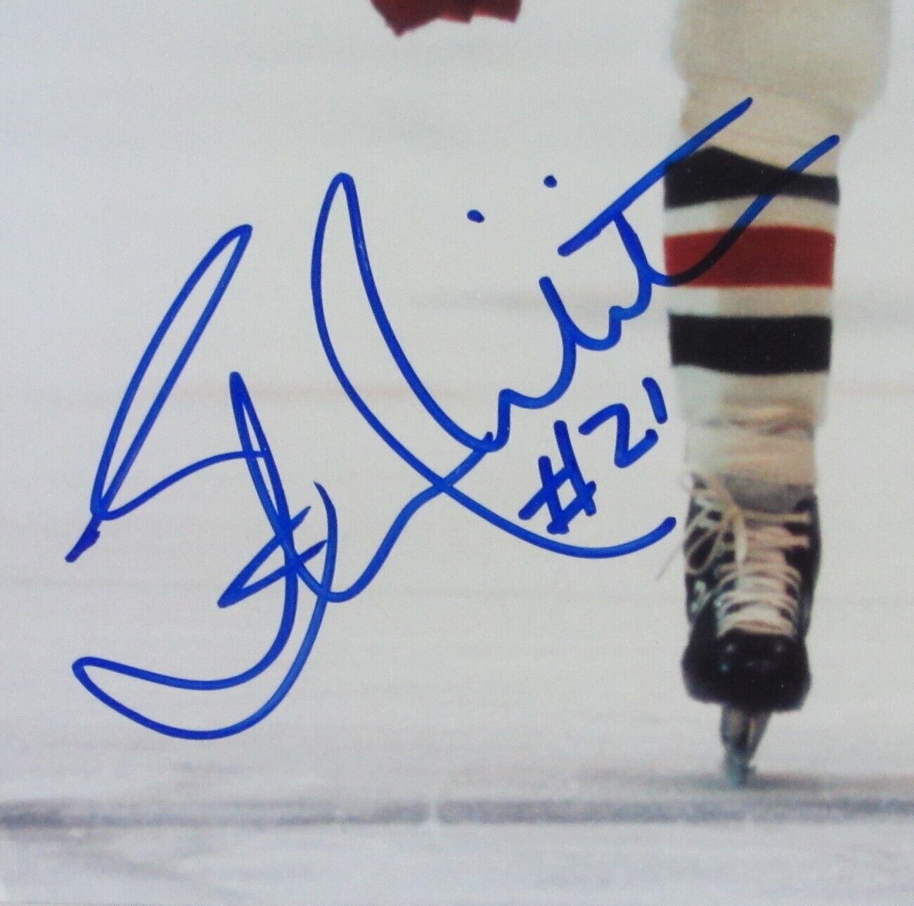 Stan Mikita Blackhawks Signed/Autographed 8x10 Framed Photo BAS/Beckett 152445