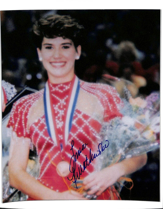 Tonia Kwiatkowski US Women's Figure Skater Signed/Autographed 8x10 Photo 170754