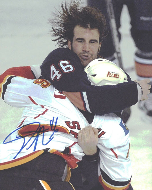 Zack Stortini Edmonton Oilers Signed/Autographed 8x10 Photo 152652