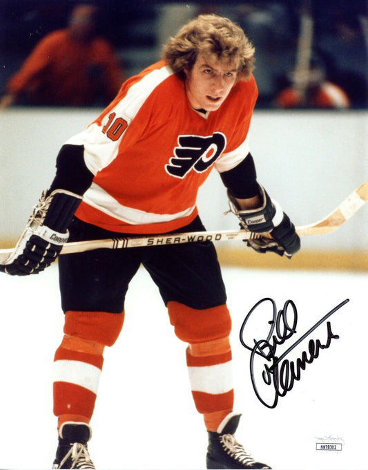 Bill Clement Philadelphia Flyers Signed/Autographed 8x10 Photo JSA 159023