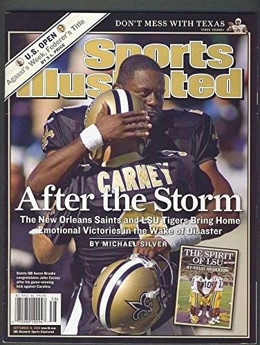 9/19/2005 Sports Illustrated SI NO LABEL Aaron Brooks John Carney Saints