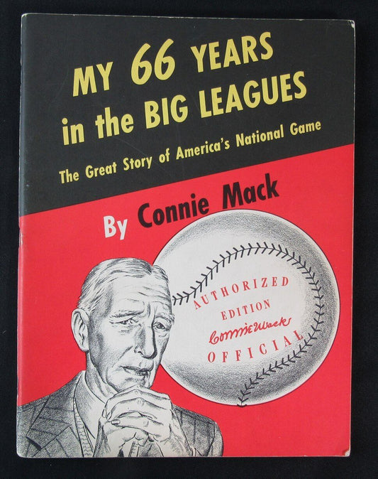 1950 "My 66 Years in the Big Leagues" Book  Magazine by Connie Mack