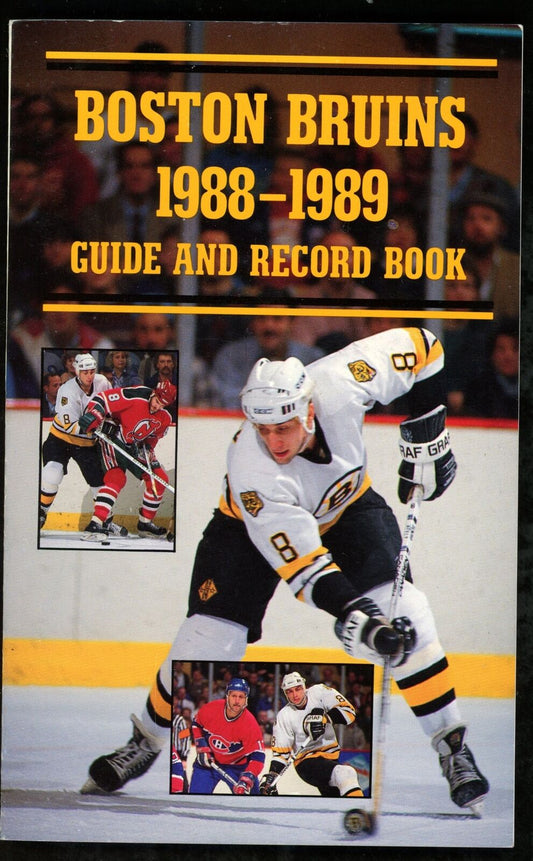 1988-1989 Boston Bruins Press/Media Guide and Record Book 177696