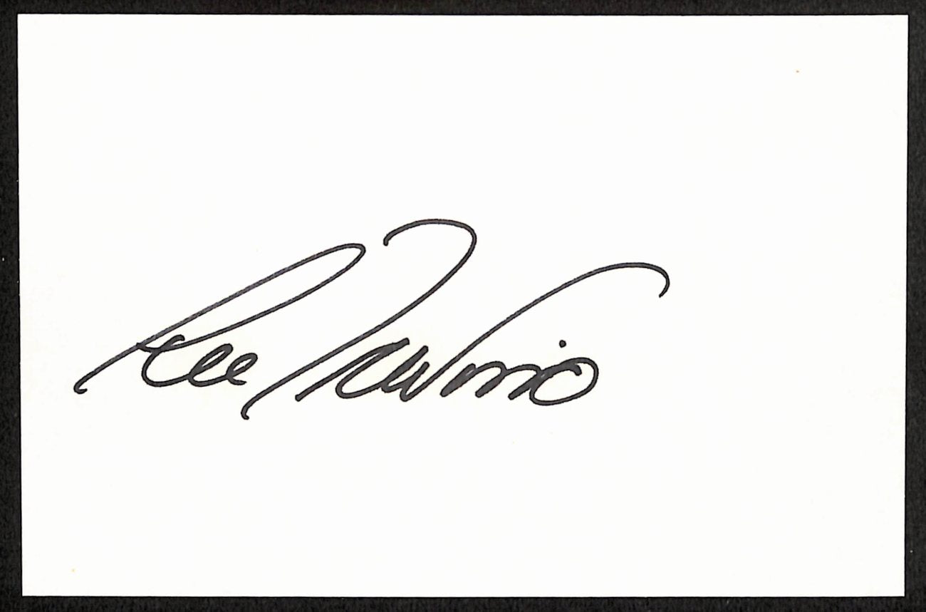 Lee Trevino PGA Golf Signed/Autographed Cut 4x6 Index Card 176609