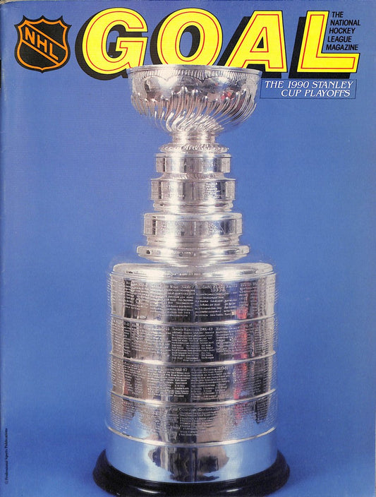 1990 Boston Bruins vs Edmonton Oilers Stanley Cup Finals Hockey Program 181737