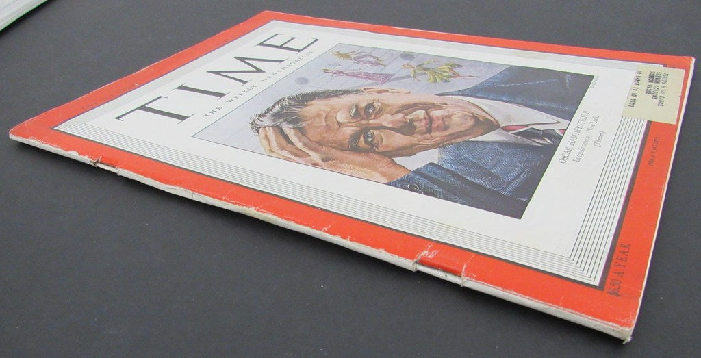 Time Magazine Vol L No 16 October 20, 1947 Oscar Hammerstein II 183268