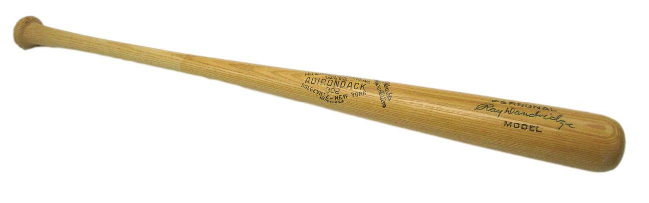 Ray Dandridge HOF Newark Eagles Signed/Auto Adirondack Baseball Bat JSA 164913