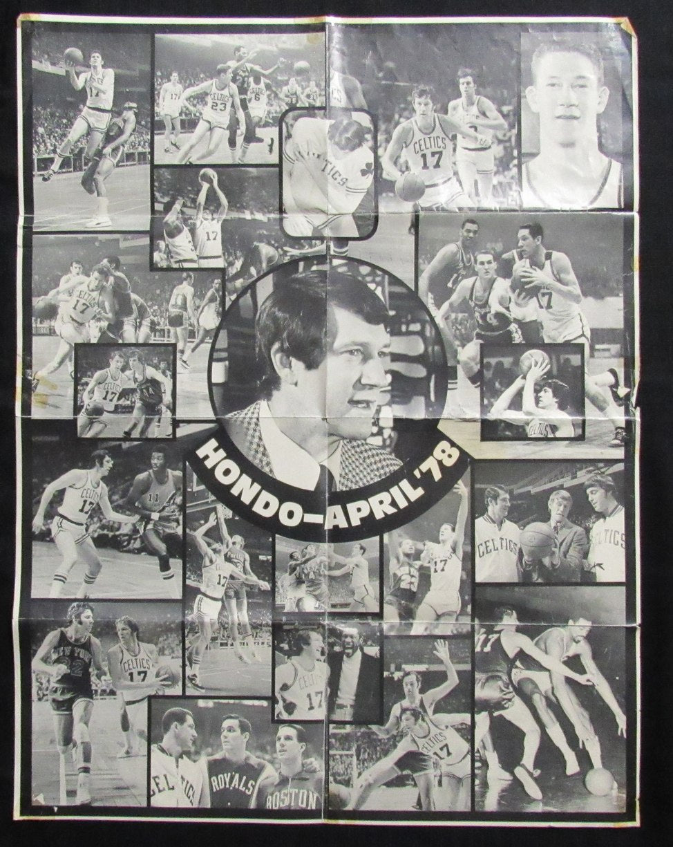 John Havlicek HOF Boston Celtics 1978 Retirement Collage 22x28 Poster 192628