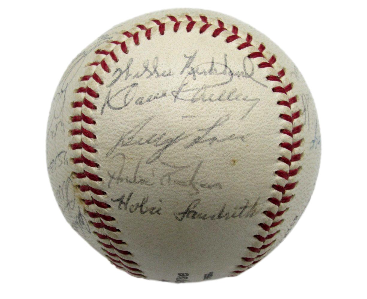 1960 San Francisco Giants Team Signed by 23 ONL Baseball Cepeda HOF 189831