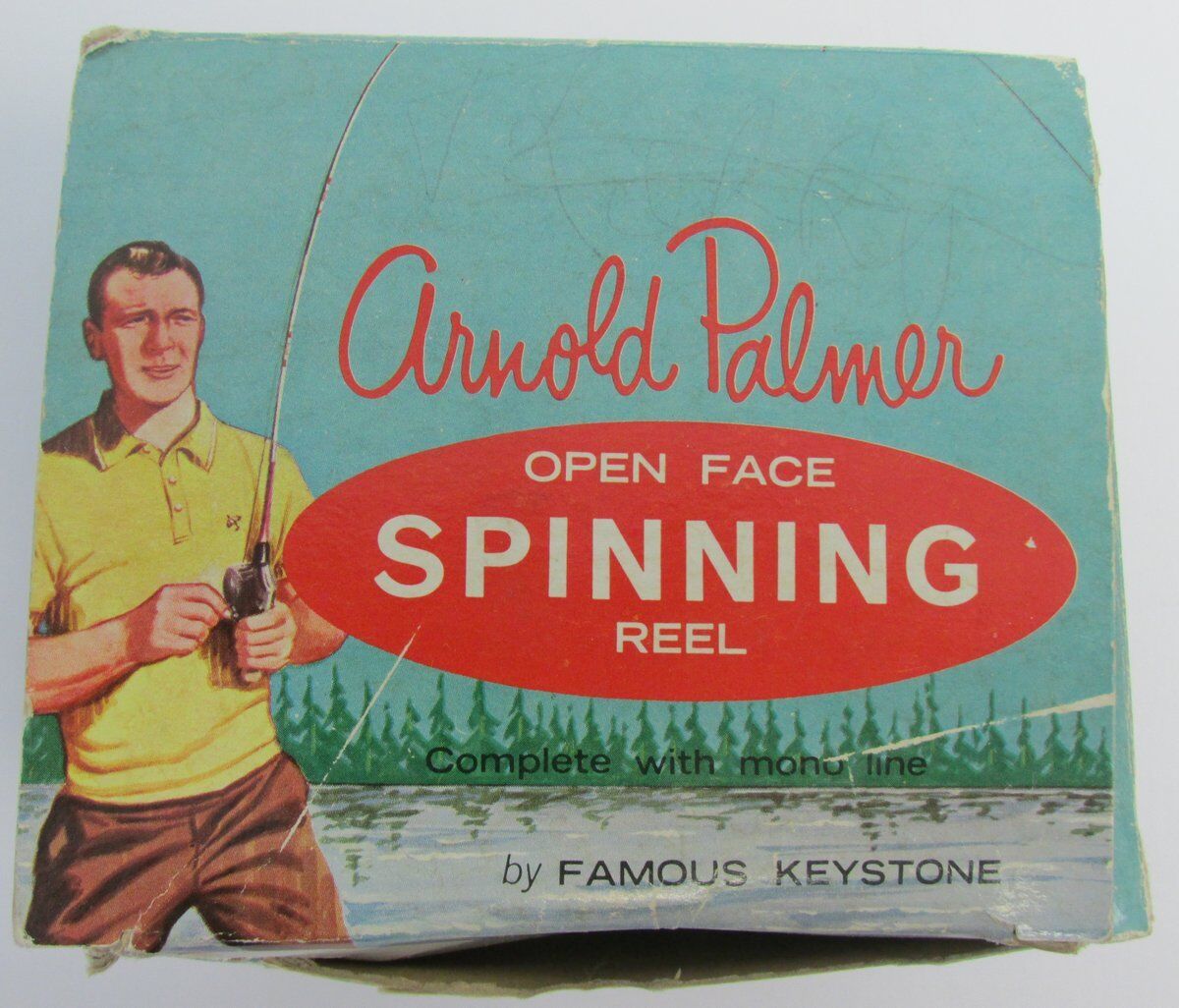 Vintage Arnold Palmer Spinning Reel w/Box 1960's Super Rare 136341