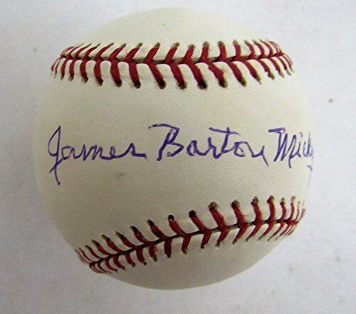 Mickey Vernon Pittsburgh Pirates Autographed/Signed Baseball JSA 129136