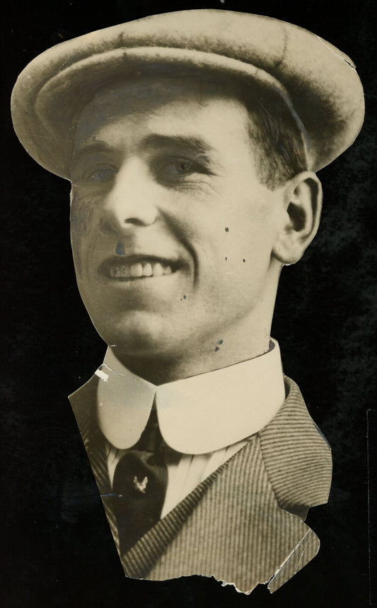 Vintage 1911 Fred Snodgrass 6x10 Cut Out Photo New York Giants 177137