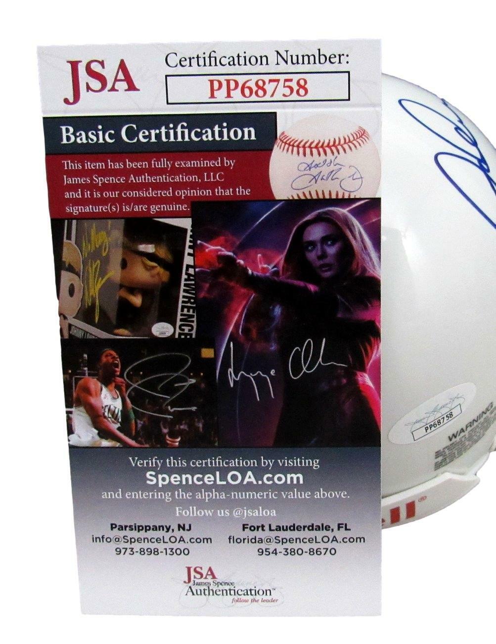 Alex Rodriquez Signed/Autographed University of Miami Mini Helmet JSA 160176