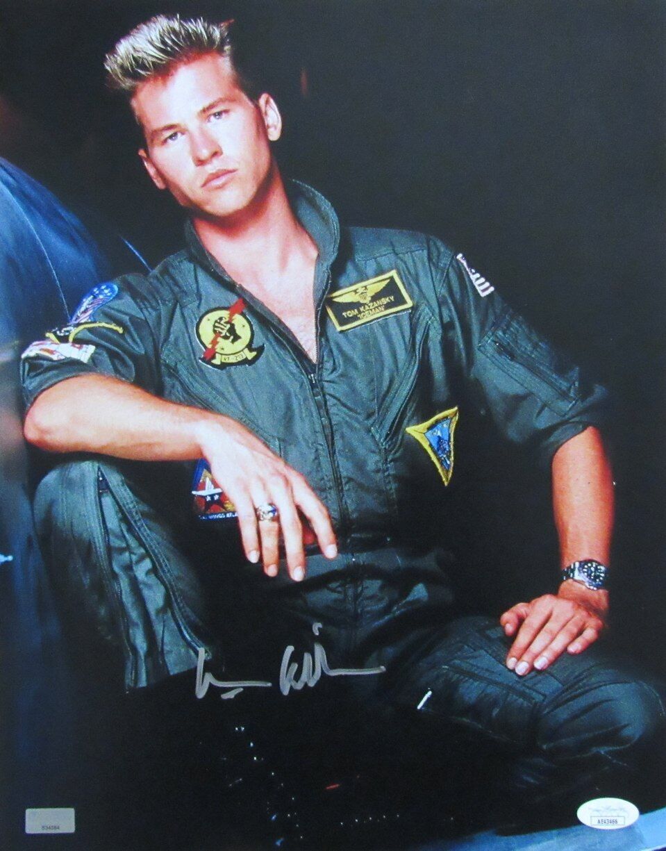 Val Kilmer Autographed 11x14 Photo "Top Gun" JSA