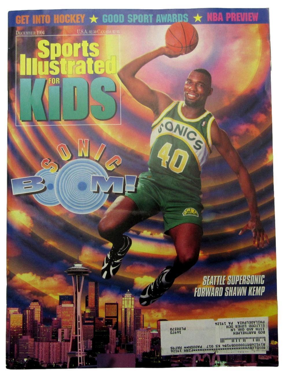 1994 Sports Illustrated for Kids Magazine w/ W. Payton/Musial Uncut Sheet 159389