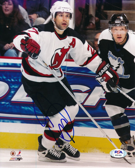 Scott Niedameyer New Jersey Devils Signed/Autographed 8x10 Photo PSA/DNA 163954