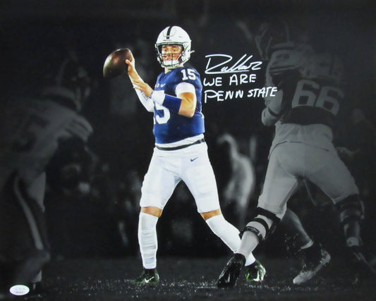 Drew Allar Autographed 16x20 Photo inscribed WE ARE Penn State JSA 182887