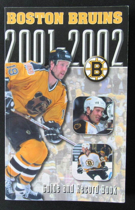 2001-2002 Boston Bruins Media Guide and Record Book 176513