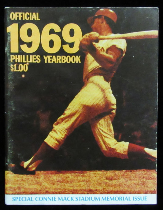 1969 Philadelphia Phillies Official Yearbook 183687