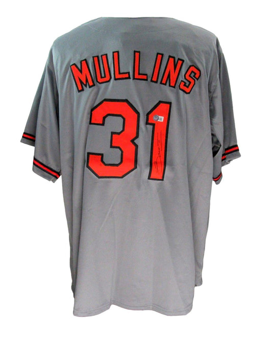 Cedric Mullins Signed Gray Custom Baseball Jersey Orioles Beckett 186238