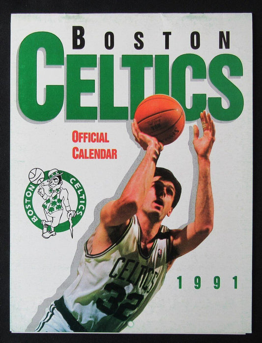 1991 Boston Celtics Official Calendar Kevin McHale 176469