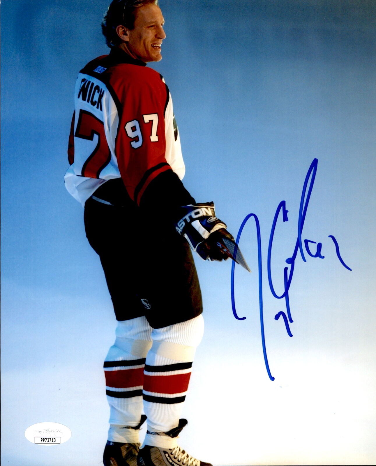 Jeremy Roenick Chicago Blackhawks Signed/Autographed 8x10 Photo JSA 160918