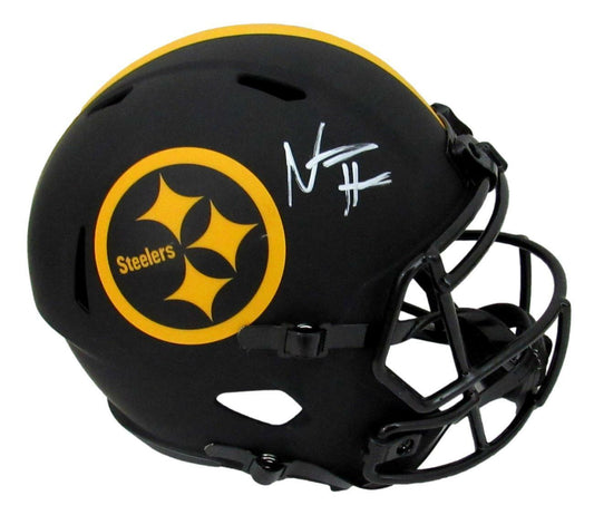 Najee Harris Signed Steelers Eclipse Full Size Replica Helmet Fanatics 160055