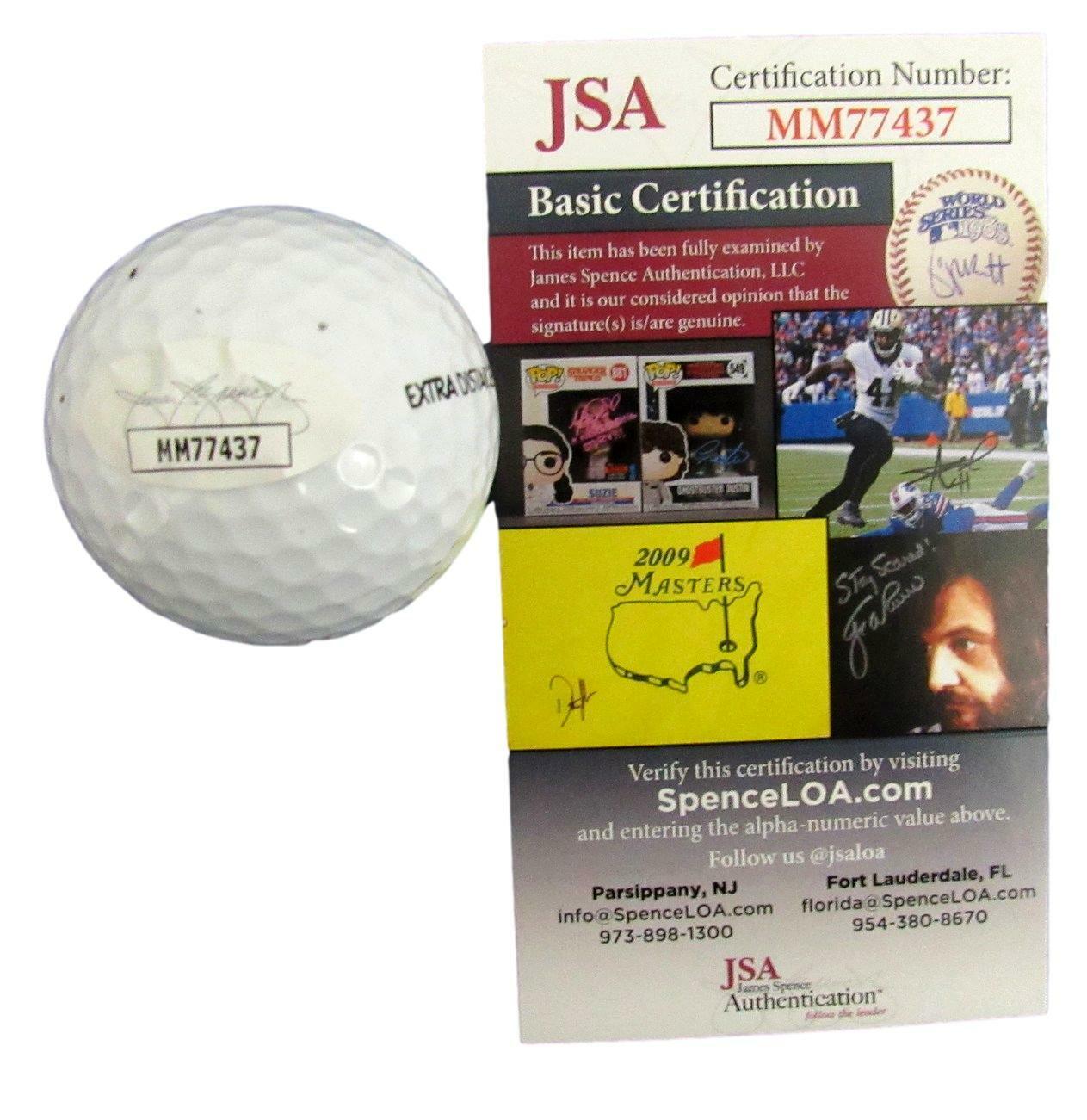 Jim Furyk PGA Champ Signed/Autographed Precept Golf Ball JSA 158305