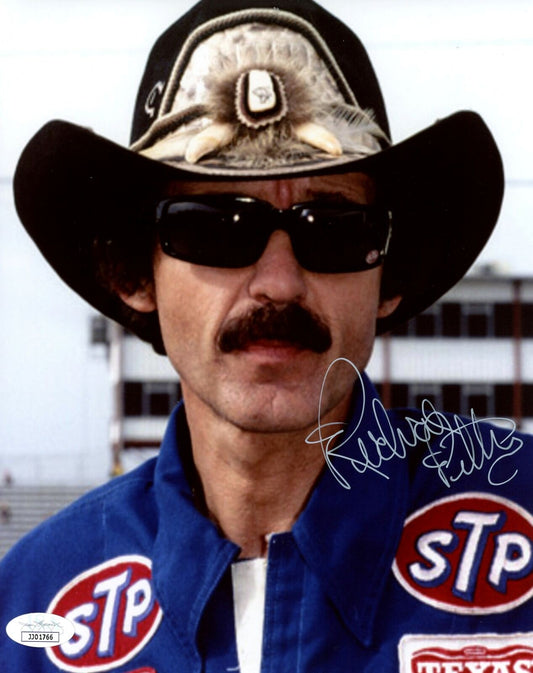 Richard Petty NASCAR Driver Signed/Autographed 8x10 Photo JSA 154139