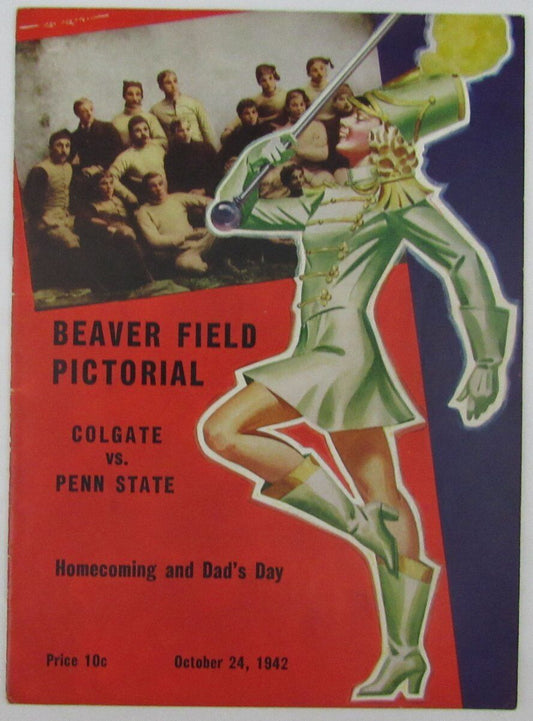 1942 Penn State Nittany Lions vs. Colgate College Football Program 137544