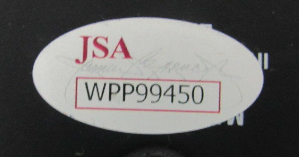 Ki-Jana Carter Penn State Signed/Auto PSU Logo Black Football JSA 138181