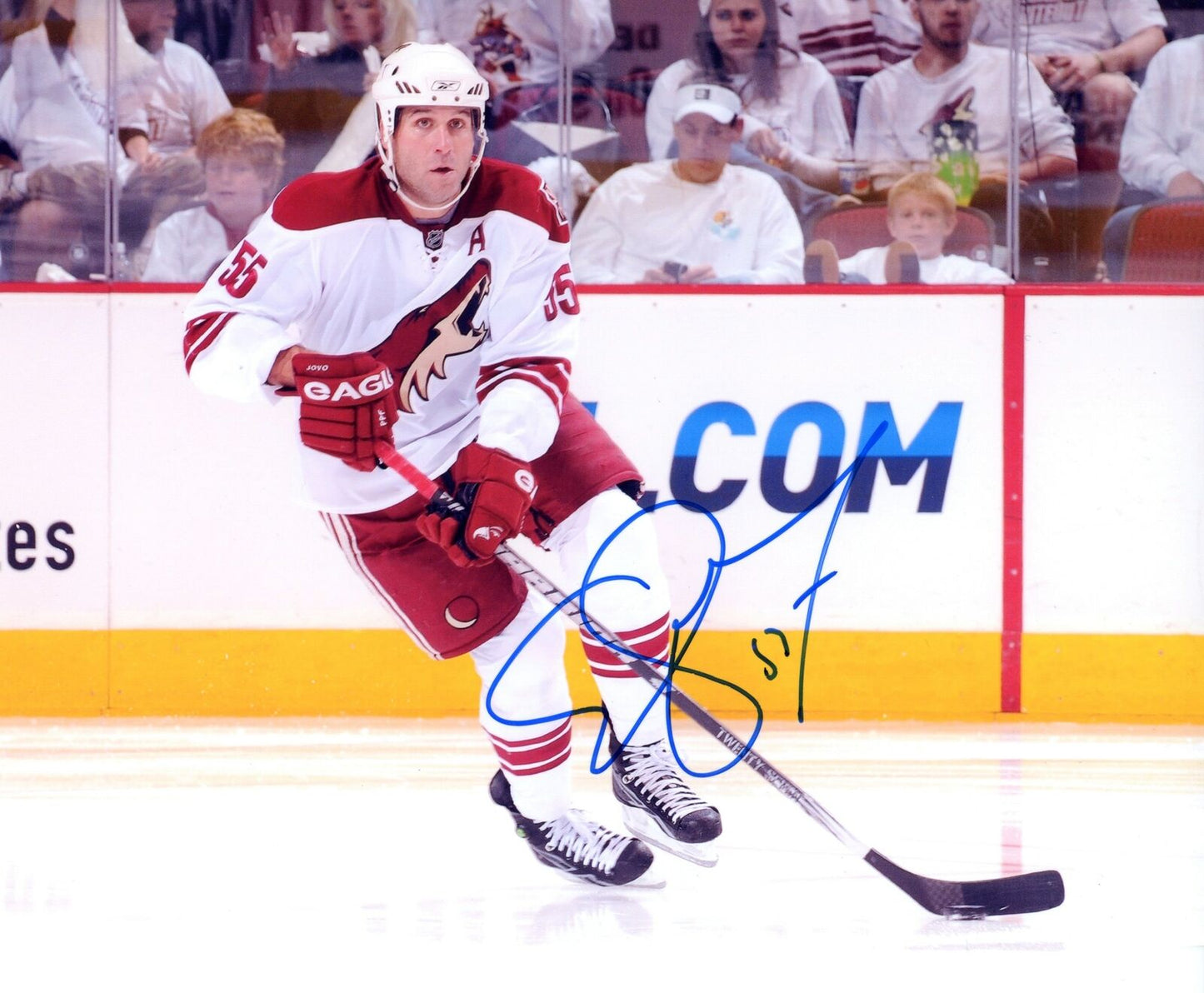 Ed Jovanovski Phoenix Coyotes Signed/Autographed 8x10 Photo 152996