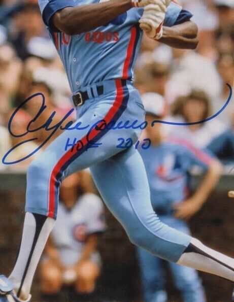 Andre Dawson Montreal Expos Signed/Autographed inscribed 11x14 Photo JSA 150519