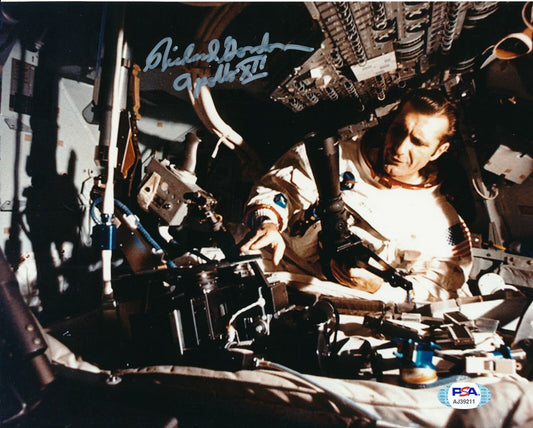 Richard Gordon NASA Astronaut Signed/Inscribed 8x10 Photo PSA/DNA 164265