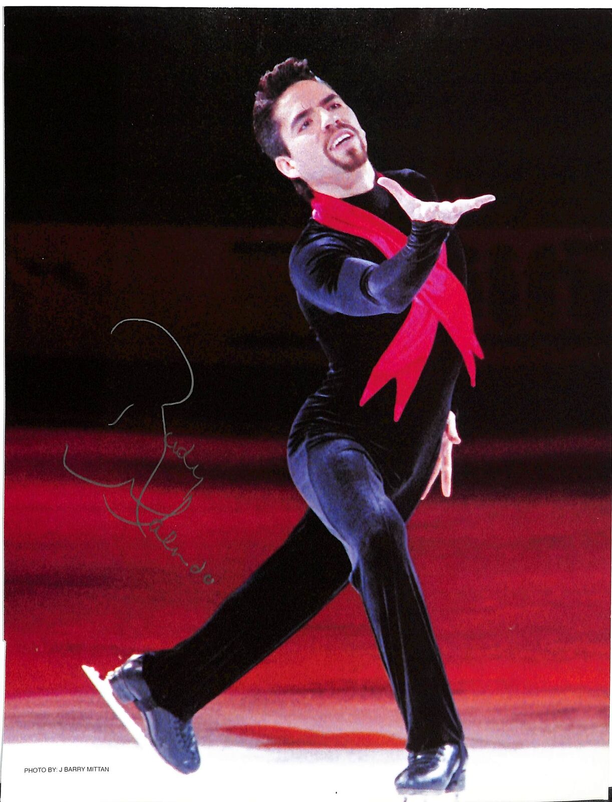 Rudy Galindo US Men's Figure Skater Signed/Autographed 8x10 Photo 170763