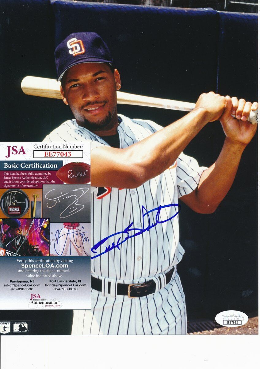 Gary Sheffield San Diego Padres Signed/Autographed 8x10 Photo JSA 144617