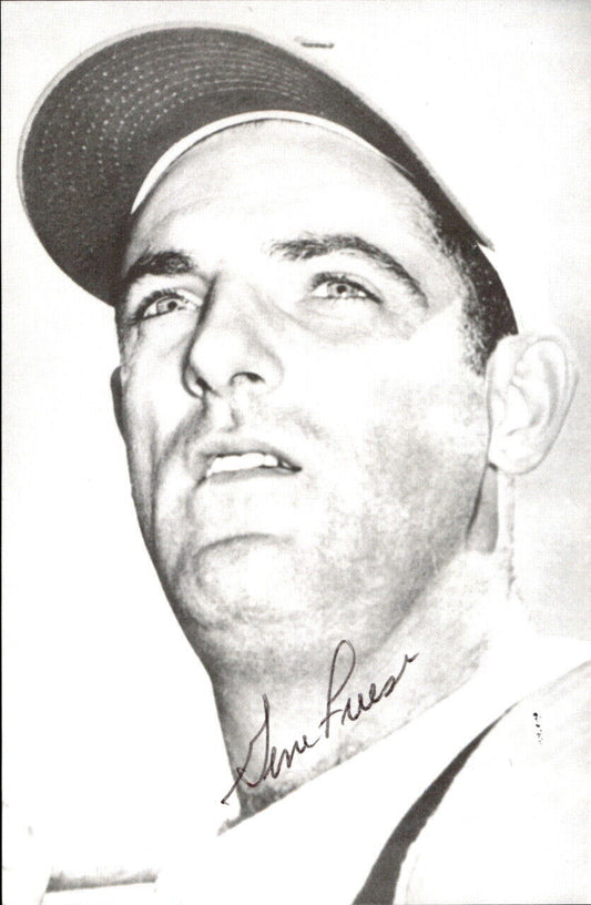 Gene Freese Pirates d. 2013 Signed/Autographed 3x5  Photo 178232