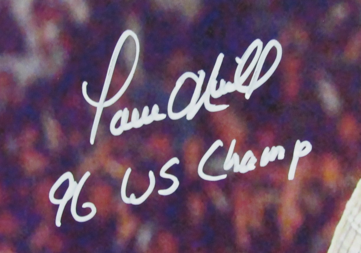 Paul O'Neil Signed/Inscribed 11x14 Photo New York Yankees CX Auth 189742