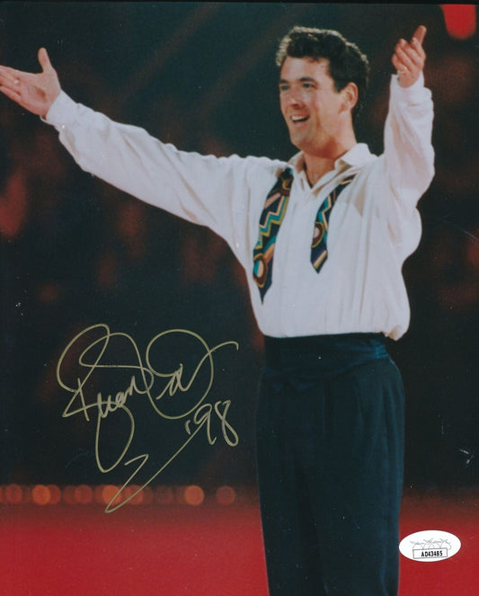 Brian Orser Autographed 8x10 Photo Olympic USA Figure Skating JSA