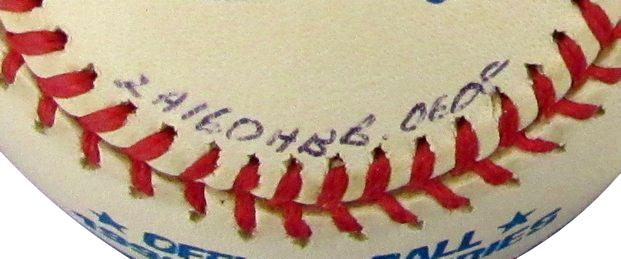 Orlando Hernandez Signed/Inscribed 1999 World Series Baseball Yankees JSA 188478