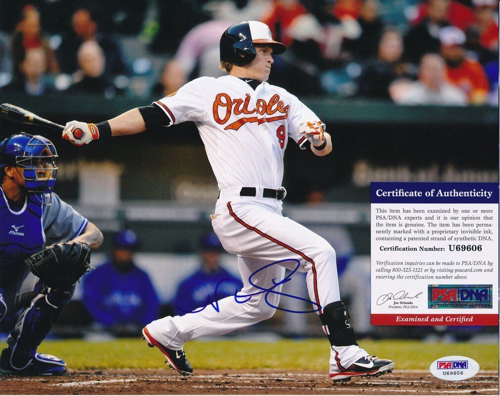 Nate Mclouth Orioles Signed/Autographed 8x10 Photo PSA/DNA 140862